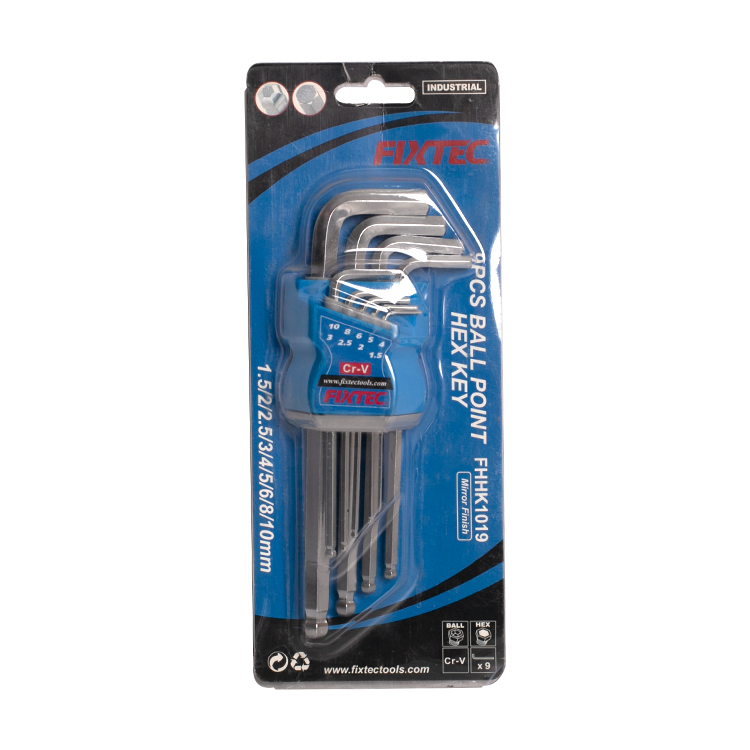 9PCS Ball Point Hex Key