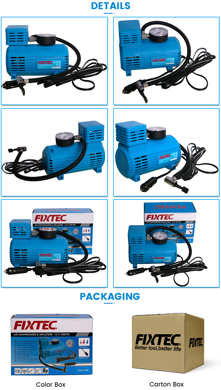 Fixtec Dc V Car Air Compressor